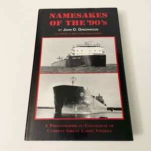Vtg Namesakes of the 90s by John Greenwood Hardcover Book Dustjacket